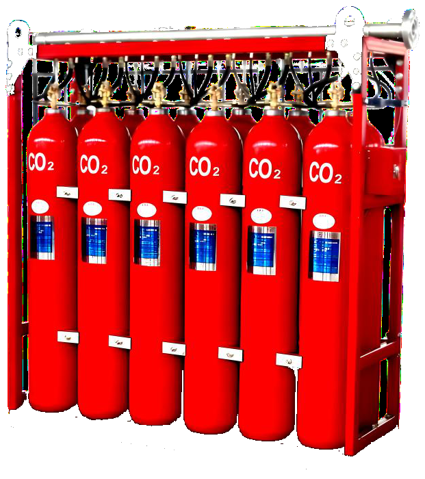 船用高压二氧化碳灭火系统 CO₂ 储气瓶组